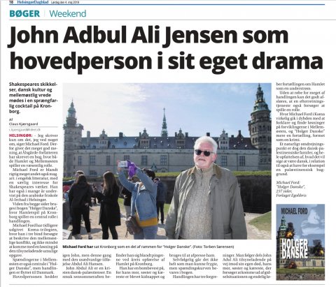 Anmeldelse, Holger Danske, i Helsingør Dagblad, 04.05.19