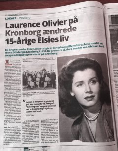Elsie Albiins liv ændret af Laurence Olivier, Michael Ford, Holger Danske
