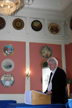Author Michael Ford, reading 